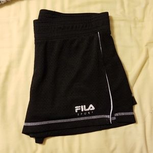 Fila sport shorts and socks